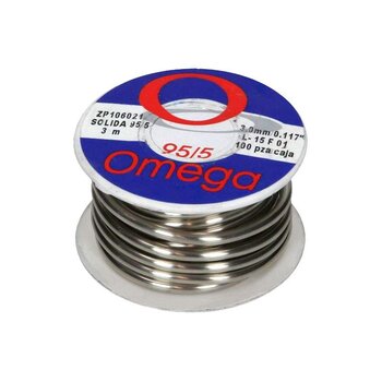 Soldadura Estaño Solida 95 5 3 m x 3 mm