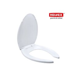 Asiento Sanitario Alargado Helvex con Tapa AT-1