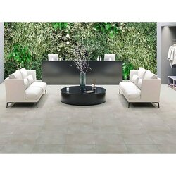 Piso porcelánico Koncrete Daltile 60 x 60 cm rect Light Gray Z