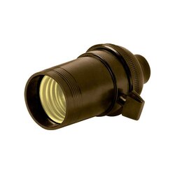 Porta Lámpara Baquelita Interruptor Truper