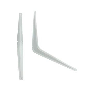 Ménsula Reforzada Handy Home Blanca 12 x 14 pulgadas