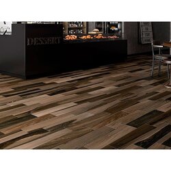 Piso Brazilian Daltile 15 x 66 cm Brown GBR3