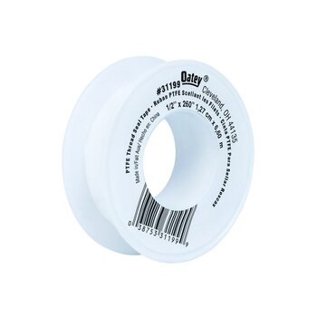 Cinta Teflón 1/2 pulg x 2.60 m Otto