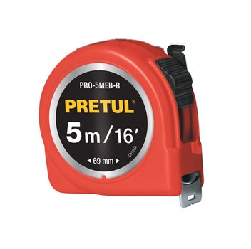 Flexómetro Pretul 5 m Varios Colores