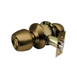 Cerradura Recamara Brandy Wine Latón Antiguo