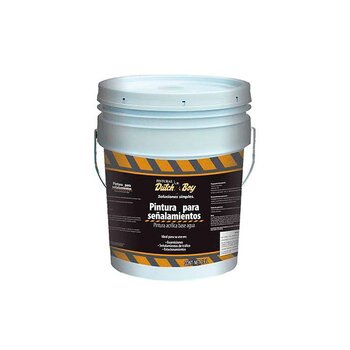 Pintura Acrílica para Señalamientos Dutch Boy Amarillo 19 Lt