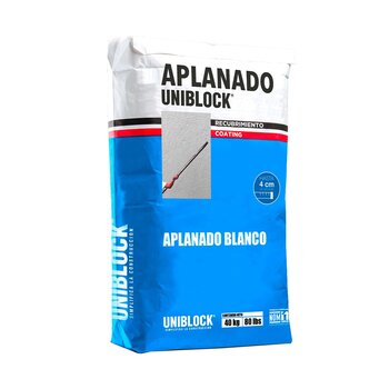 Aplanado Uniblock Blanco 40 kg