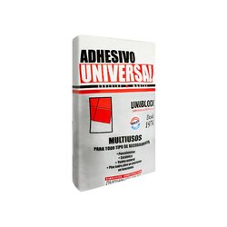 Adhesivo Universal Uniblock Blanco 20 kg