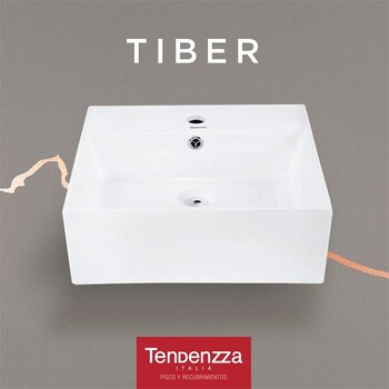 Lavabo Tiber Tendenzza Blanco