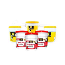 Paquete Impermeabilizante Acrílico Diablo Rojo 60 m2 Blanco