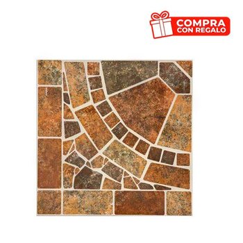 Piso Rioja Daltile 45 x 45 cm Multicolor GRJ1