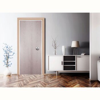 Paquete Puerta Tambor 85 x 213 cm HDF-Roble Gris
