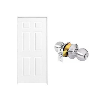 Paquete Puerta Lamina Clásica 90 x 210 cm