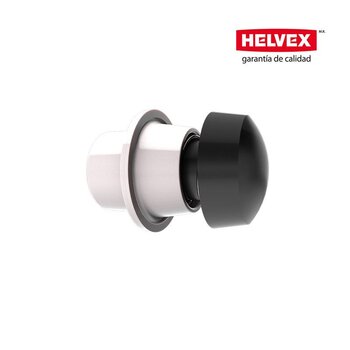 Cúpula Ciega Helvex Cromada Fluxómetro
