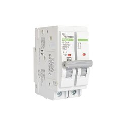 Pastilla Interruptor Termomagnético 2 Polos 20 amp marca Iusa