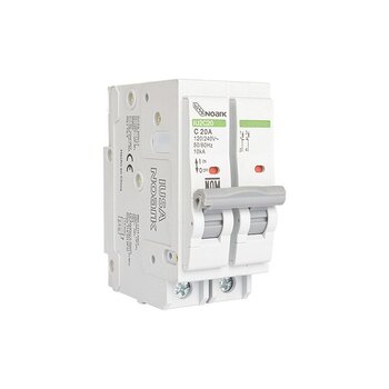 Pastilla Interruptor Termomagnético 2 Polos 20 amp marca Iusa