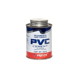 Pegamento Presto PVC 236 ml ¼ l