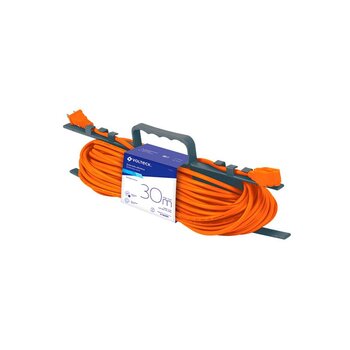 Extensión Eléctrica Volteck Naranja 8 m