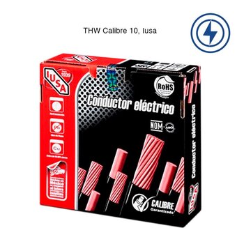 Cable THW Calibre 10 Blanco 100 m