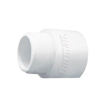 Conector PVC Hidráulico Cedula 40 Rosca Exterior 13 mm ½