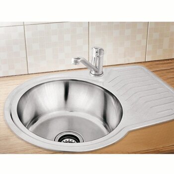 Fregadero C11 marca Eb Técnica 68 x 45 cm 1 tina 1 Escurridor