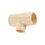 Tee CPVC Reducida 25 x 19 x 25 mm