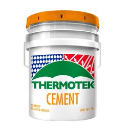 Cemento Acrílico Blanco Thermotek 19 Lt