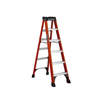 Escalera Tijera Cuprum Fibra Vidrio 5 Peldaños 1.83 m