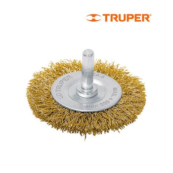 Carda Circular Truper Alambre Grueso 3 pulg