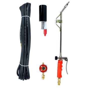 Soplete Gas Butano Encendido Electrónico Manguera 10 m