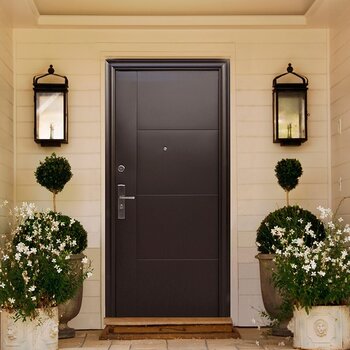 Puerta de Seguridad 95 x 2.13 MTS 16 Bloqueos Derecha