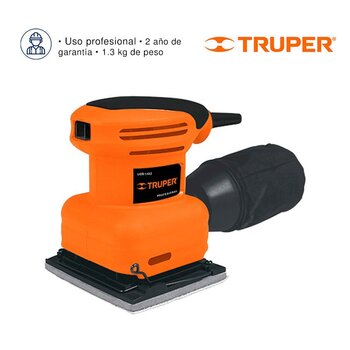 Lijadora Orbital ¼ Hoja Profesional Truper 200 W