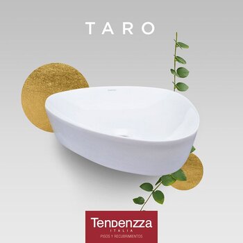 Lavabo Taro Tendenzza Blanco