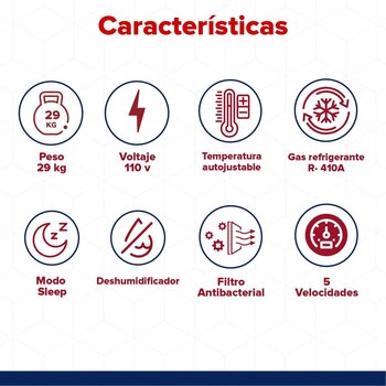 Minisplit Mirage Life 12 1 Tonelada Solo Frío 110 V