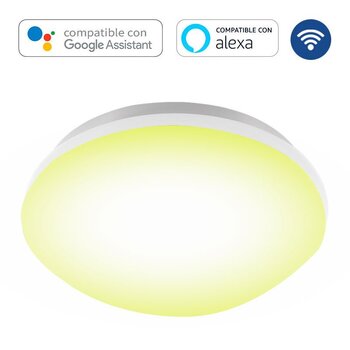 Lámpara Plafón Cloud Smart Blanco Dinámico Estevez