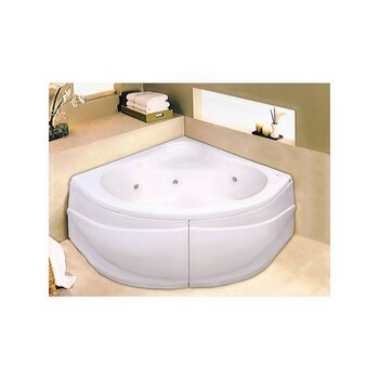 Tina Cébeles Formacryl 199x150x41 cm Blanca con Hidromasaje