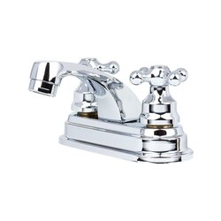 Mezcladora para Lavabo Rugo Cruceta Cromo