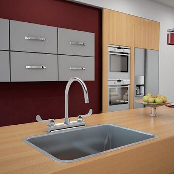 Mezcladora Fregadero Helvex Flamigo Cromo HM-38