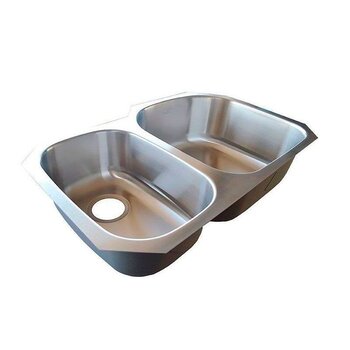 Fregadero A31209BLCO marca Eb Técnica 80 x 52 cm Línea Alessia