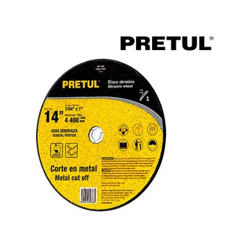 Disco Corte Metal Truper 14 pulg Económico