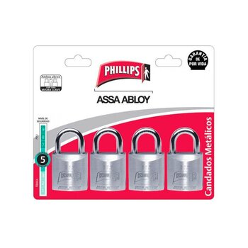 Candado Phillips No.112 Gl 4 pz