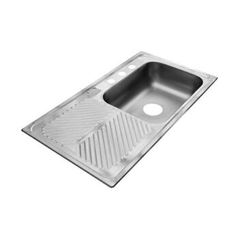 Fregadero marca Eb Técnica 101 x 54 cm 1 tina 1 escurridor