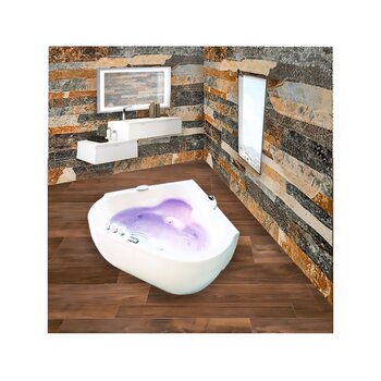 Tina Golf Formacryl Blanca Hidromasaje con Faldon