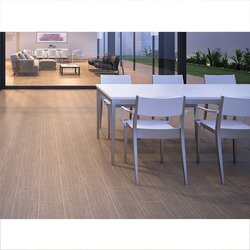 Piso Sundeck Daltile 20 x 90 cm Brown