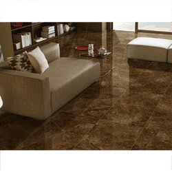 Piso Emperador Foncer Vitrificado 60 x 60 cm