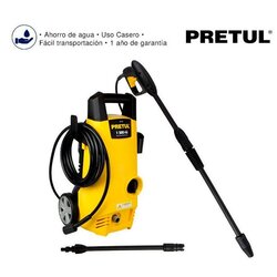 Hidrolavadora Eléctrica Portátil 1500 PSI Pretul