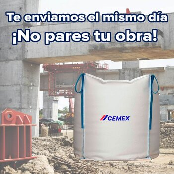 Cemento Cemex Big Bag Gris