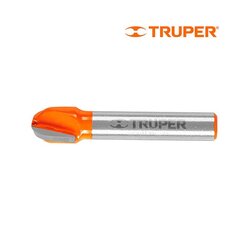 Broca Router Media Caña 3/8 pulg Truper