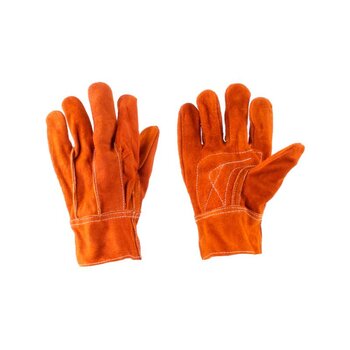 Guante Carnaza Soldador Largo