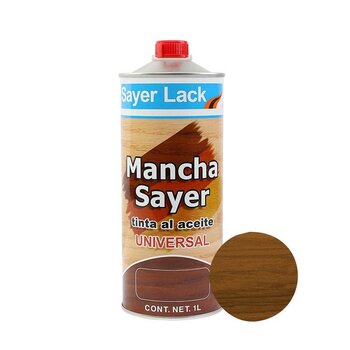 Tinta al Aceite Mancha Sayer Nogal Americano 1 Lt